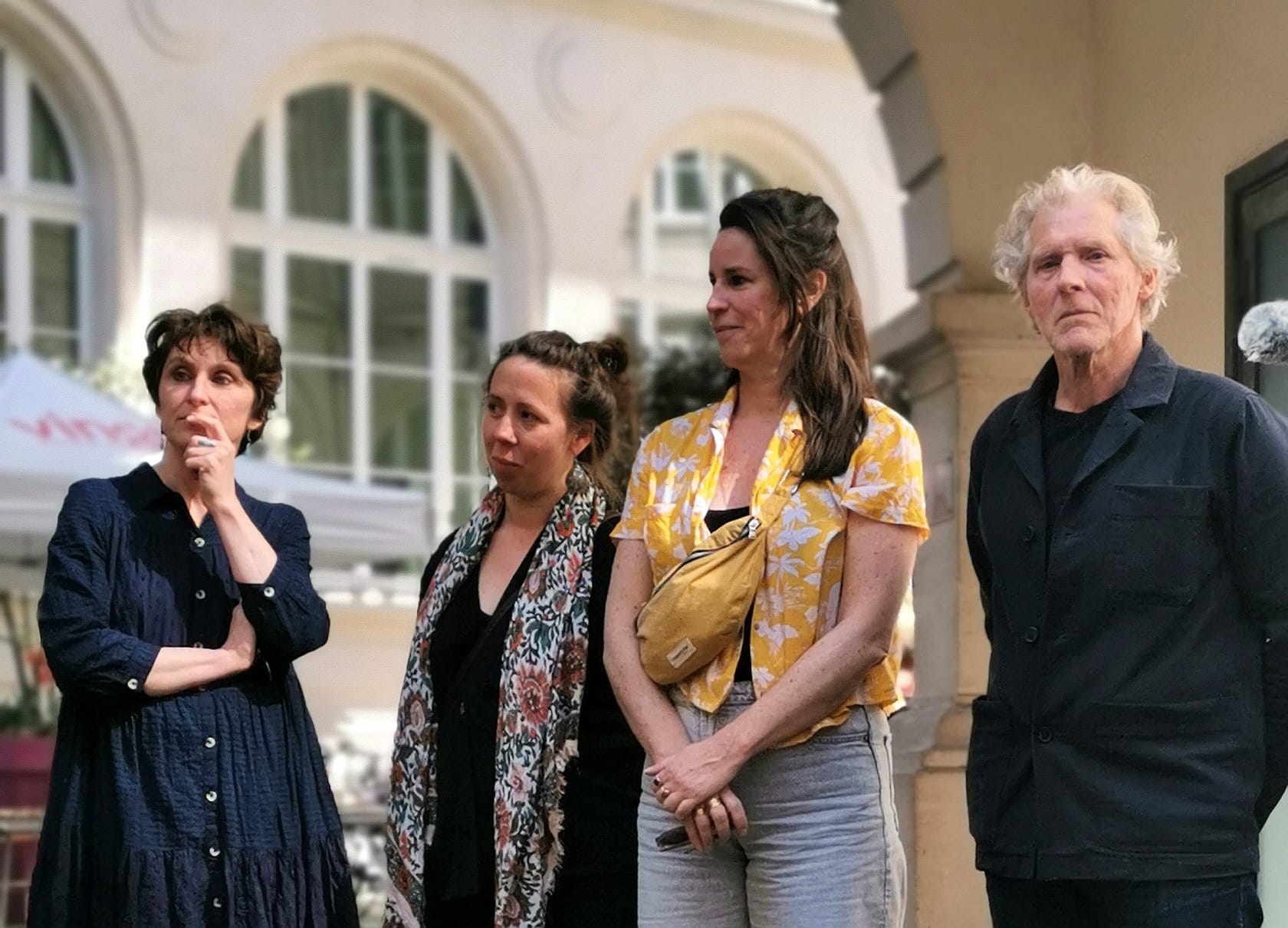 Inauguration à la Mairie du 20ème à Paris. CAS20